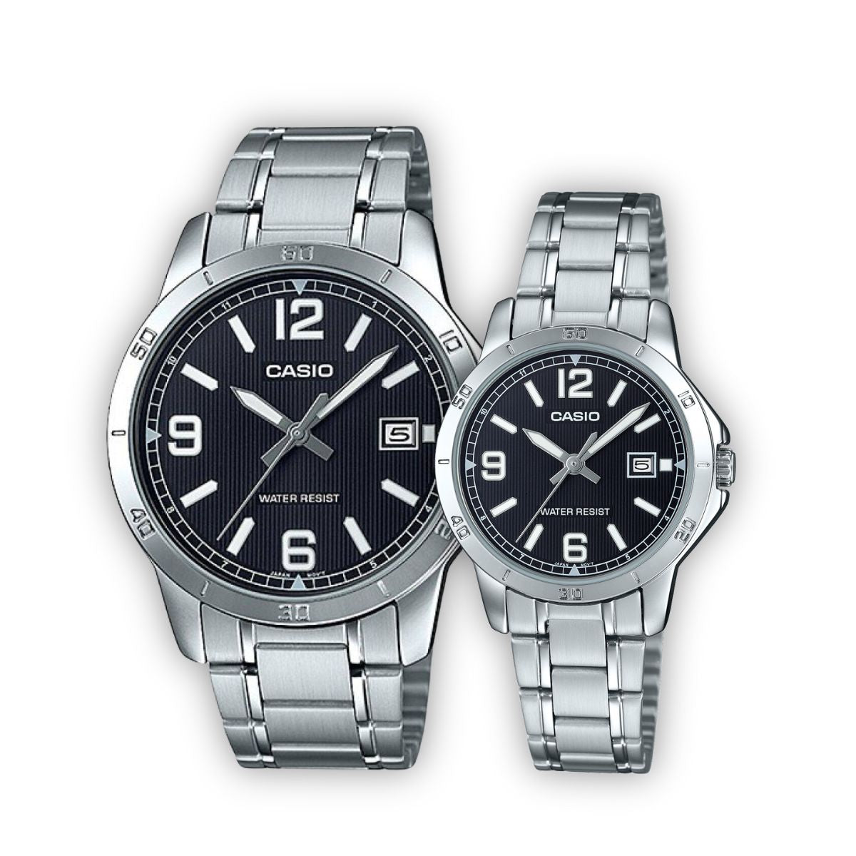 CASIO MTP-V004D-1B2 & LTP-V004D-1B2