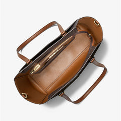 Maisie Large Logo 3-in-1 Handbag | BROWN