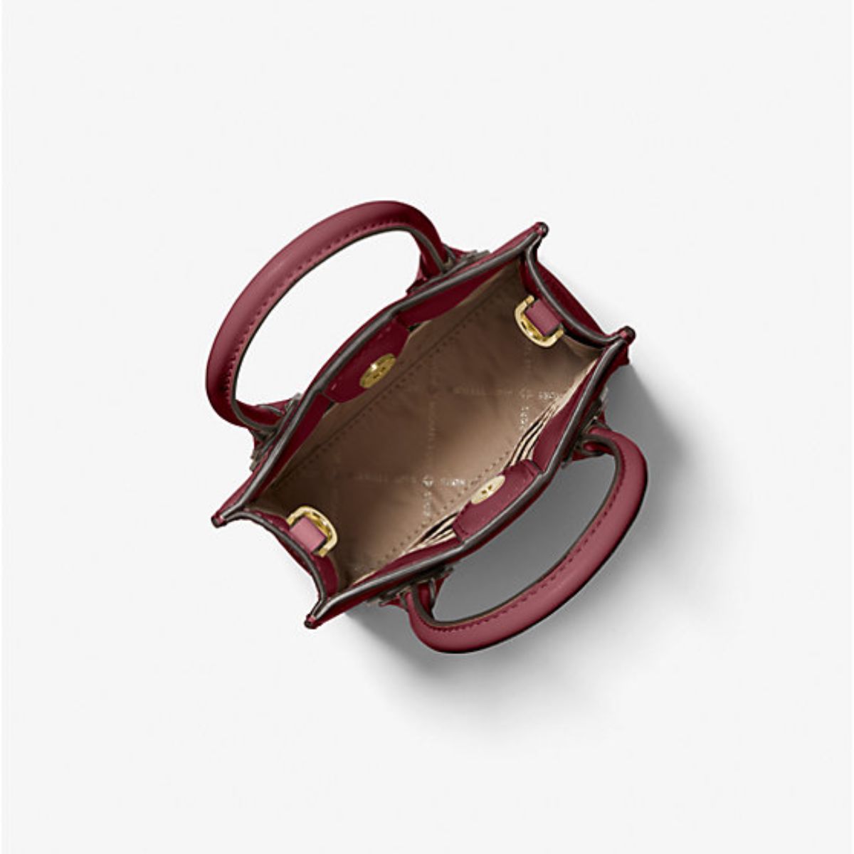 Mercer Extra-Small Pebbled Leather Crossbody Bag | OXBLOOD