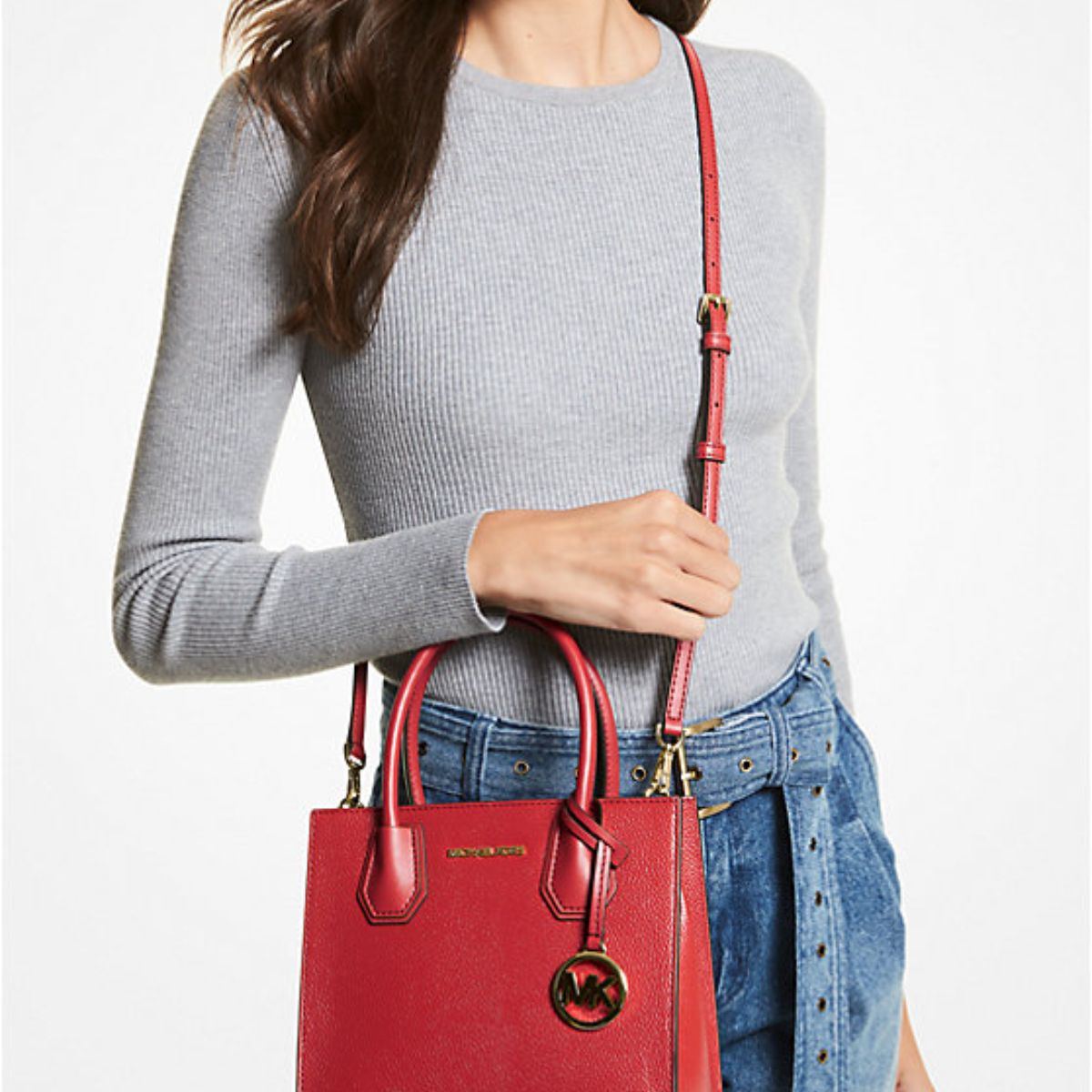 Mercer Medium Crossbody Bag | BRIGHT RED