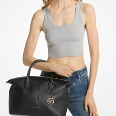 Hyde Large Pebbled  | BLACK