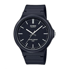 Authentic CASIO general rubber strap, and water resistance watch with 
