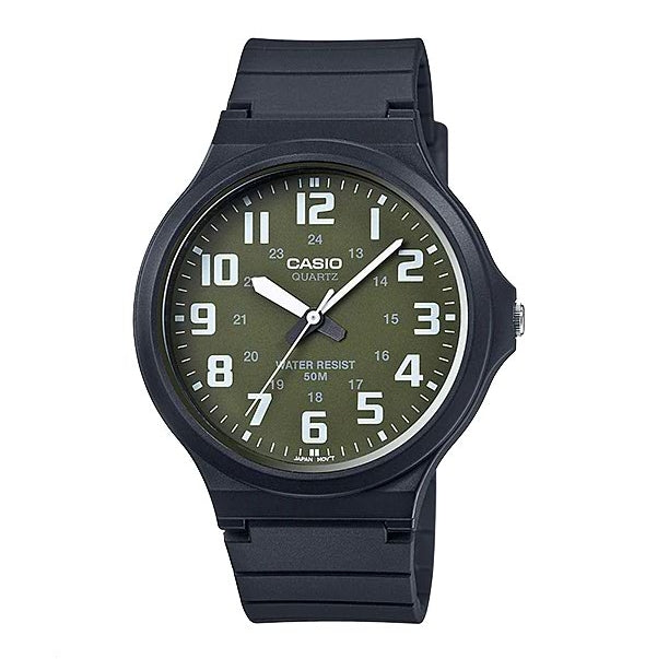 𝐋𝐨𝐰𝐞𝐬𝐭 𝐏𝐫𝐢𝐜𝐞 | Authentic CASIO general rubber strap, and water resistance watch with one year warranty by No.1 Trusted online store in Qatar.