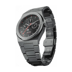 Valuchi Lunar Calendar Unisex Watch | Gunmetal Black