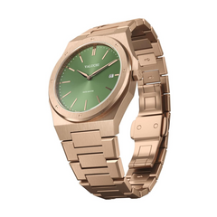 Valuchi Datemaster | Rose Gold Green